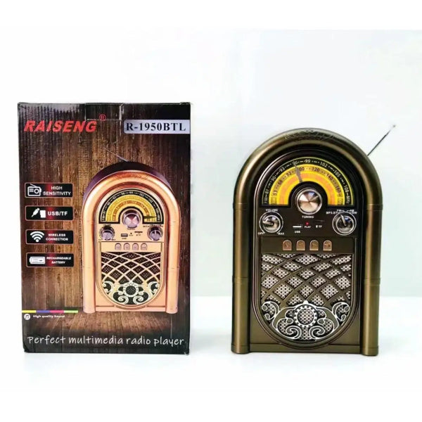 VintageBox R-Multimedijalni retro radio Azijashop