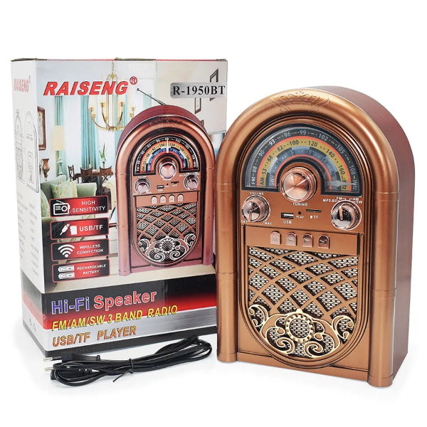 VintageBox R-Multimedijalni retro radio Azijashop