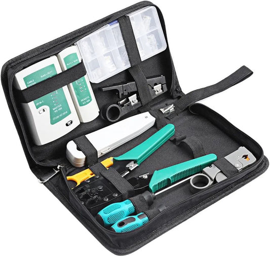 Profesionalni Set Alata za Mrežnu Instalaciju i Popravku Azijashop