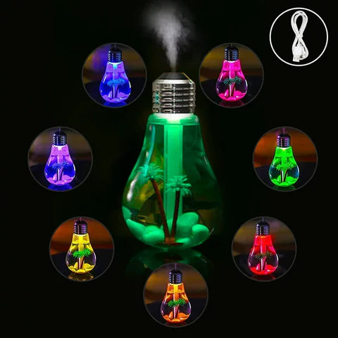 Ovlazivac vazduha u obliku sijalice RGB - Azijashop