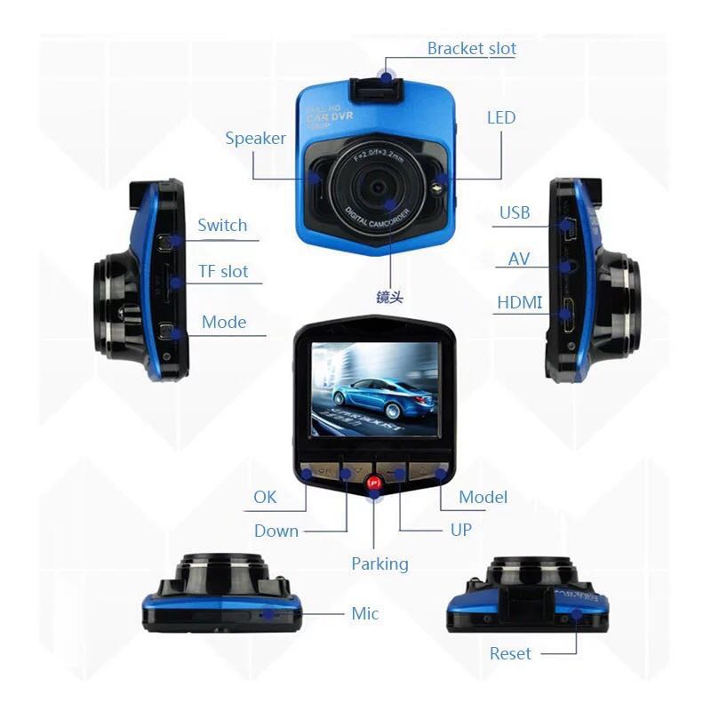 Kamera za auto Car Dvr 1080p - Azijashop