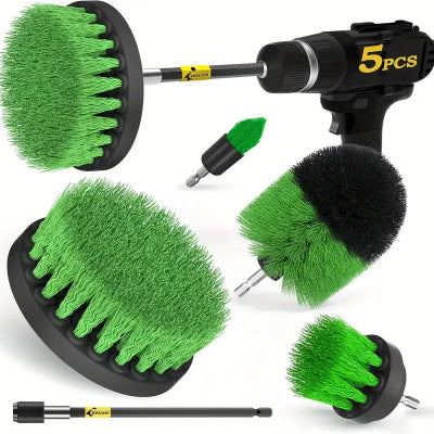 Set cetki za busilicu, idealan za dubinsko ciscenje tepiha, felni i unutrasnjosti automobila. Snazno uklanjanje prljavstine.