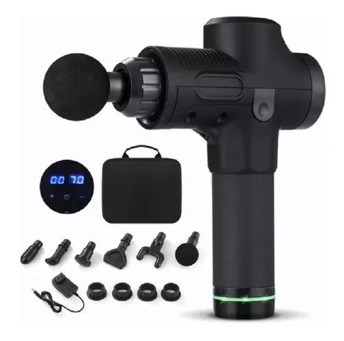 Masazer za telo-6 nastavaka za masazu-torbica Gratis Azijashop