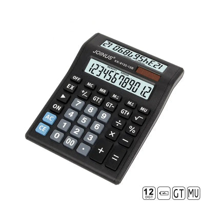 Digitron za kancelariju i skolu. Osnovne matematicke operacije, pouzdan za svakodnevnu upotrebu.