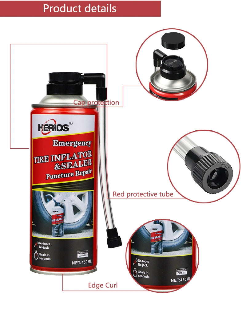 Sredstvo za popravku guma 450ml - Azijashop