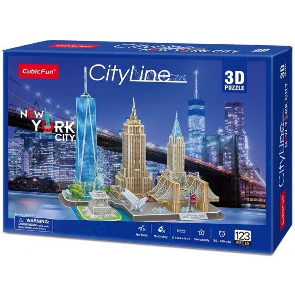 Puzzle slagalica maketa New York - Azijashop
