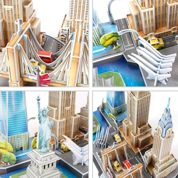 Puzzle slagalica maketa New York - Azijashop
