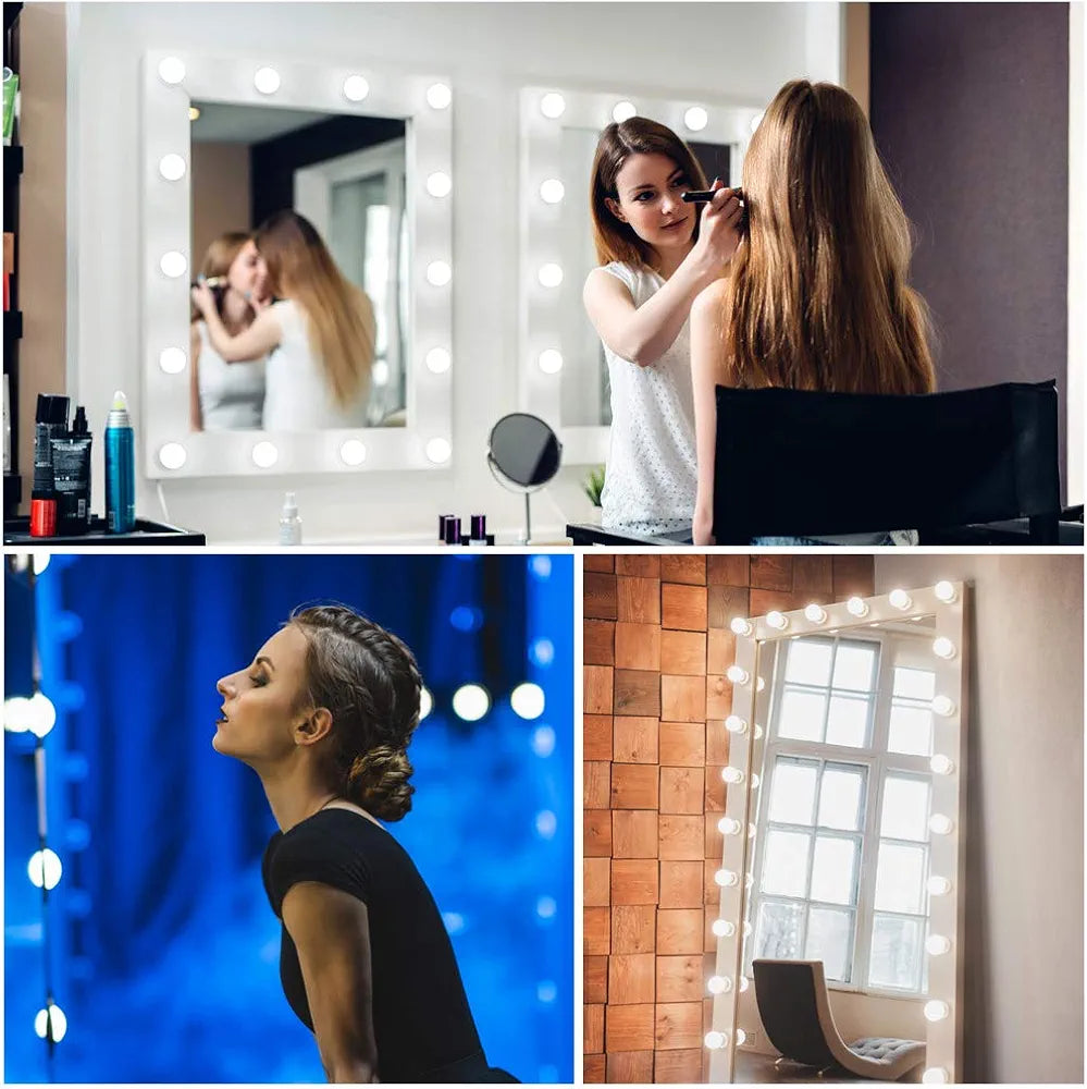 Set Holivud sijalica za ogledalo - Azijashop