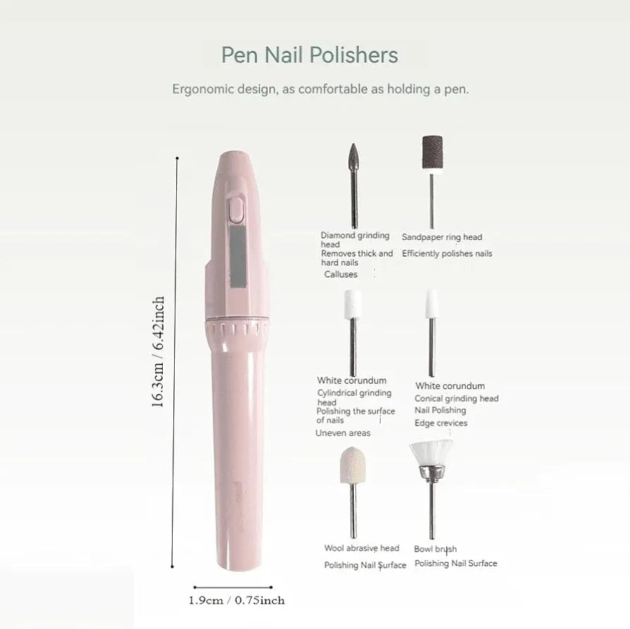 Profesionalni set za manikir i pedikir Polosmart Azijashop