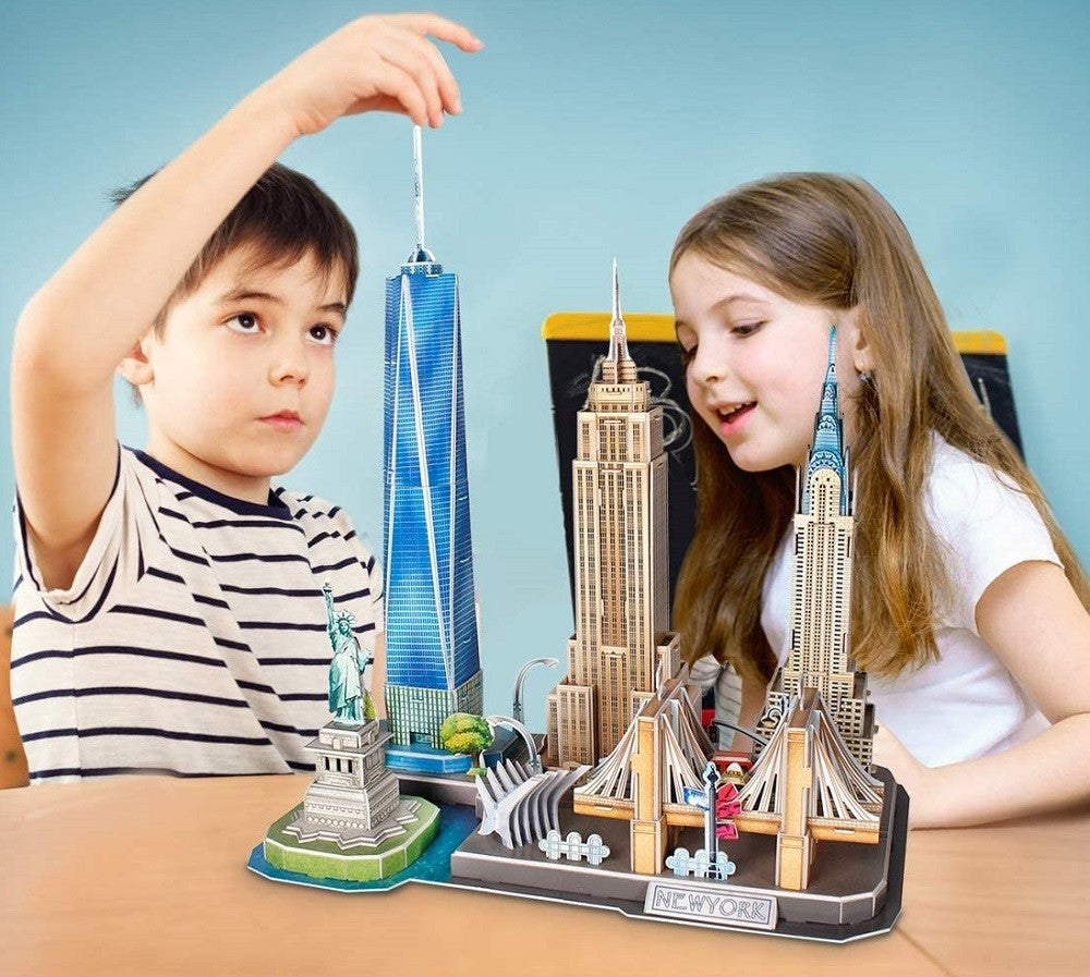 Puzzle slagalica maketa New York - Azijashop