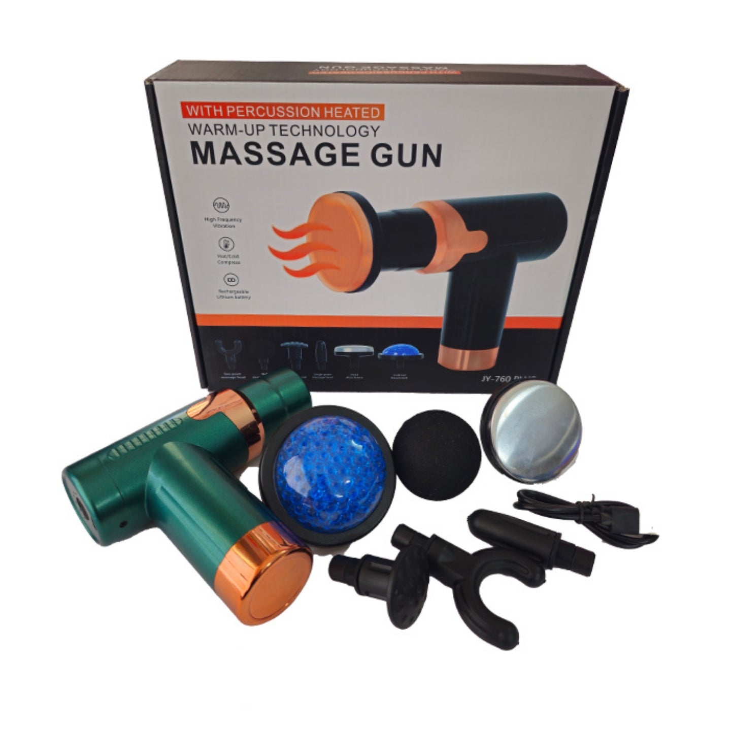 Masažer pistolj za masažu toplo-hladno - Azijashop