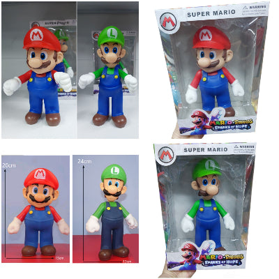 Mario i Luigi akcione figure detaljan prikaz igracke za decu kolekcionari Super Bros junaci Nintendo Srbija online prodaja poklon za fanove