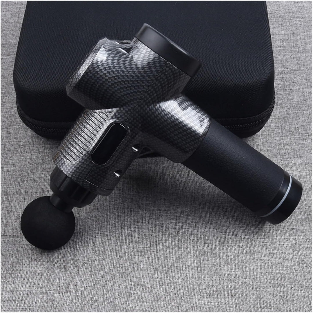 Masažer Pistolj Carbon 7 nastavaka - Azijashop