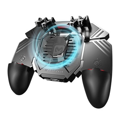 Mobilni gejmpad za igrice na telefonu kontroler sa ventilatorom hladjenje mobilnog za dugotrajno igranje pubg free fire dzojstik