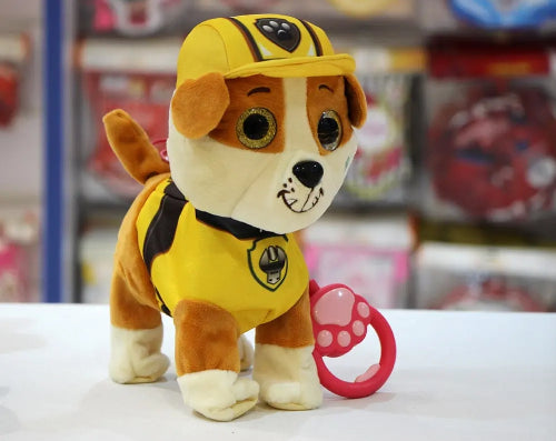 Paw Patrol Rabble gradjevinska igracka, zuti, figura za decu, igre gradnje, poklon.