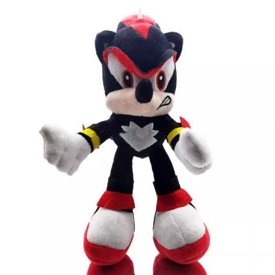 Plisana igracka Shadow The Hedgehog crno crvena figura najpopularniji Sonic likovi
