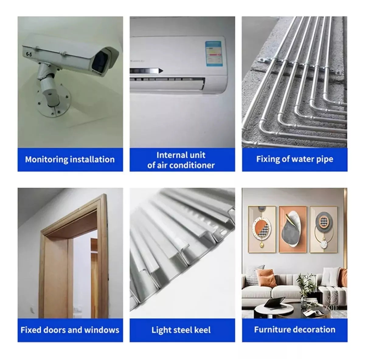 Primena pneumatskog pistolja za eksere.