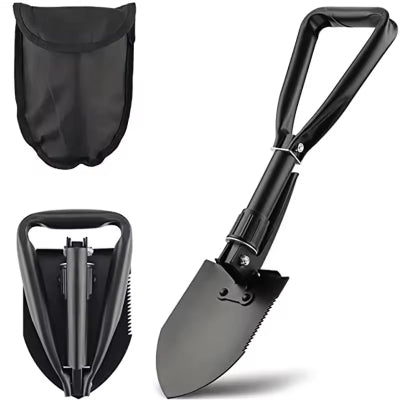 Vojna multifunkcionalna prenosiva lopata za kampovanje, prezivljavanje i boravak u prirodi sa futrolom.