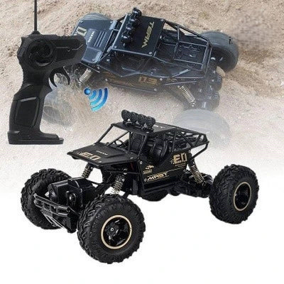 RC terensko vozilo 4x4 buggy na daljinski upravljac veliki tockovi amortizeri igracka za decu