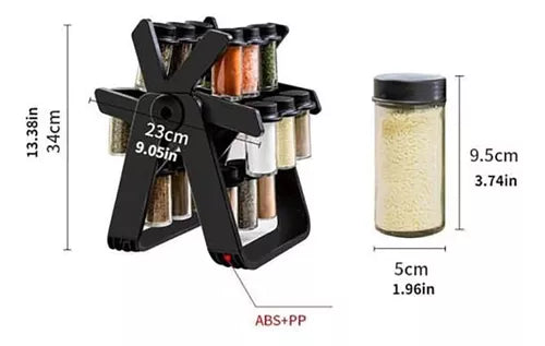 Stalak za zacine rotirajuci - Azijashop
