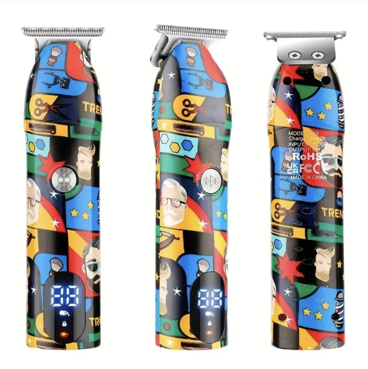 Trimer za muškarce Rozia Graffiti - Azijashop