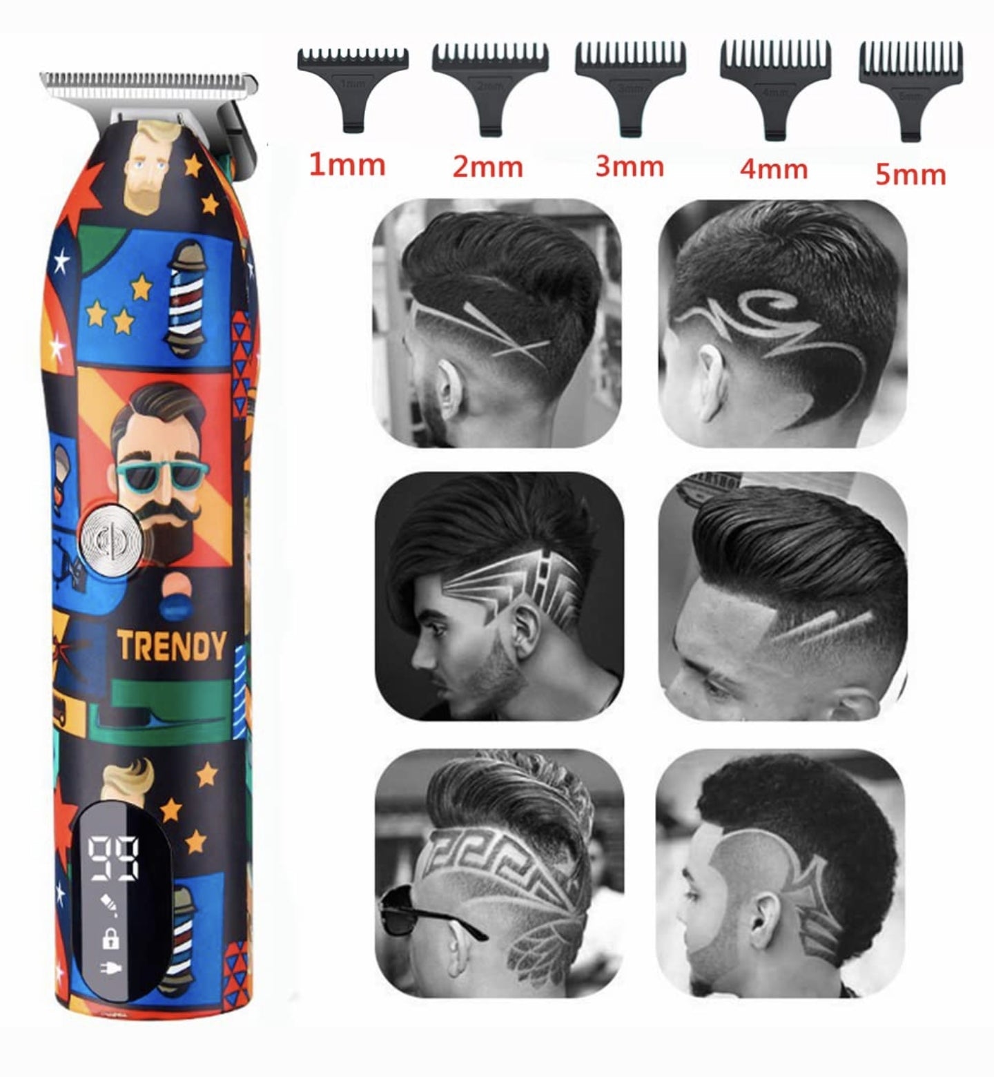 Trimer za muškarce Rozia Graffiti - Azijashop