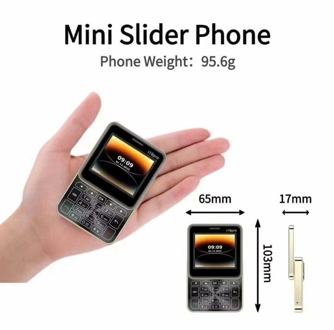 Mini Slajder Telefon i19 Pro Azijashop