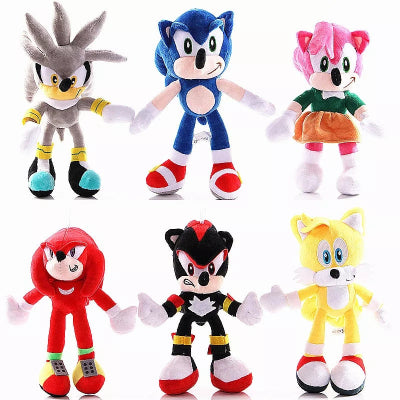 Set plisane igracke svi Sonic likovi Sonic Tails Knuckles Amy Rose Shadow Silver veliki izbor figura