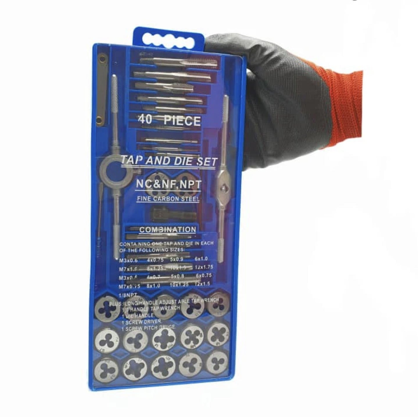 Set za ureznice i navoje 40 delova - Azijashop