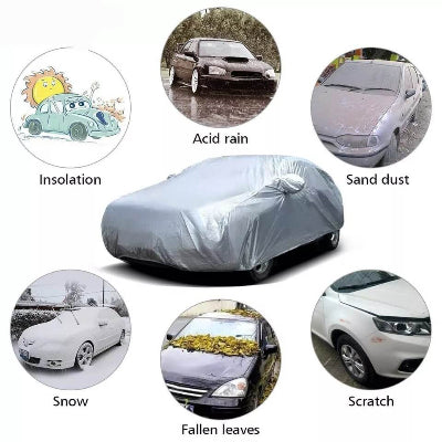 Prikaz zastite vaseg automobila od vise faktora kao sto su sunce,sneg,kisa,lisce-ostecenja,prasine.