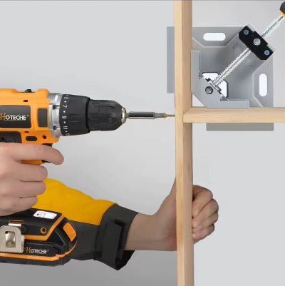 Ugaona stega za sigurno drzanje drvenih delova prilikom busenja idealan alat za montiranje namestaja.