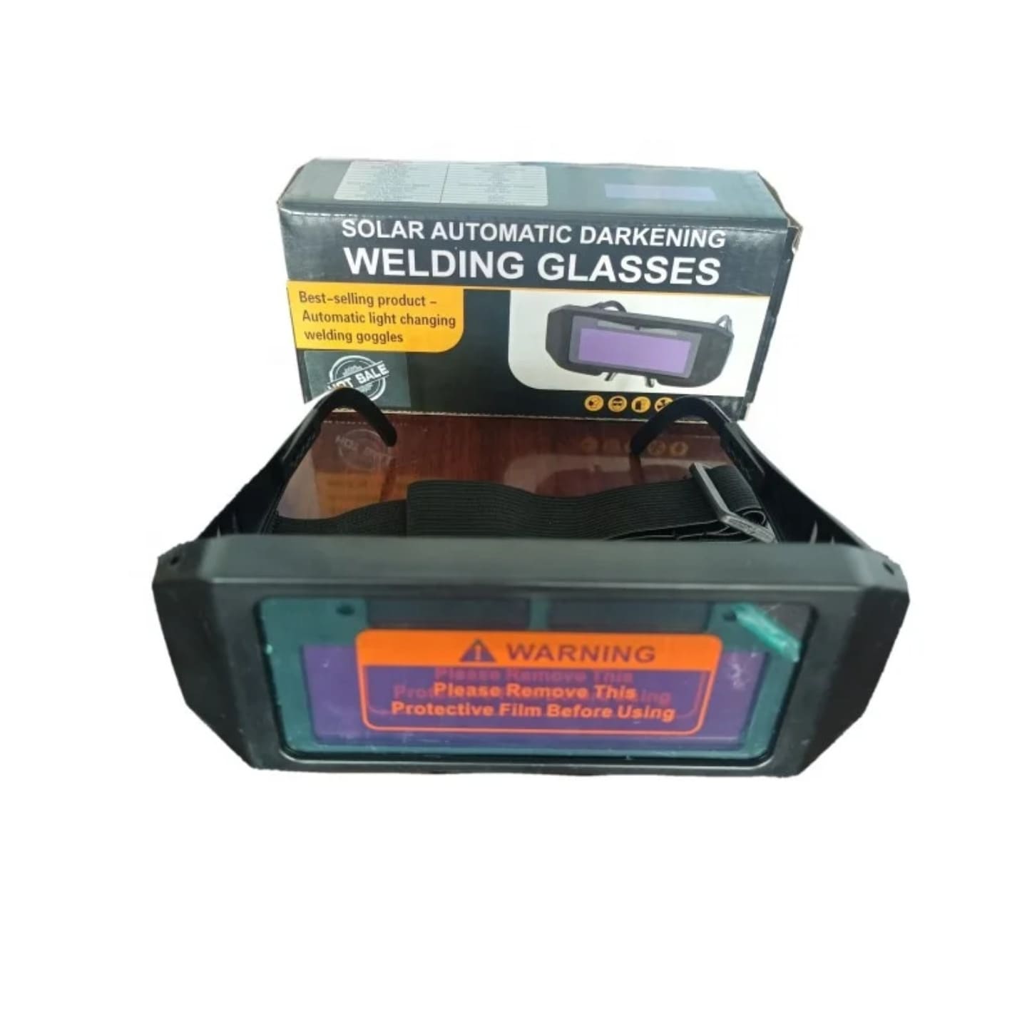 Automatski filter za zavarivanje sa zastitnom folijom pre prve upotrebe