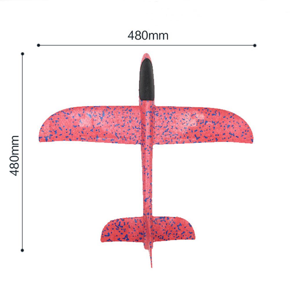 bacacki pena avion za decu dimenzije 48 cm raspon krila i duzina