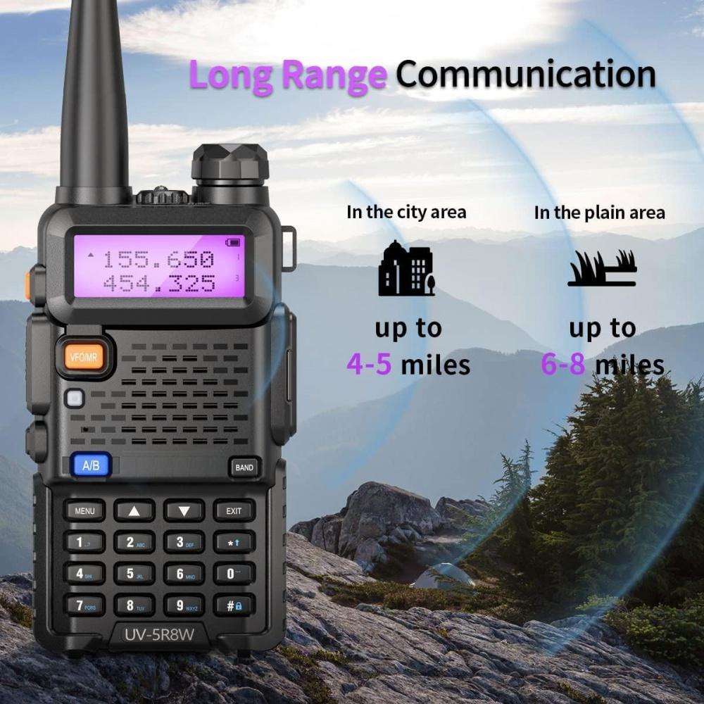 baofeng uv5r radio stanica veliki domet komunikacije