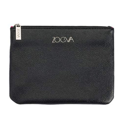 Crni neseser torbica za sminku cetkice organizer kozmetika pribor putovanja kvalitetan materijal elegantna za sminkanje
