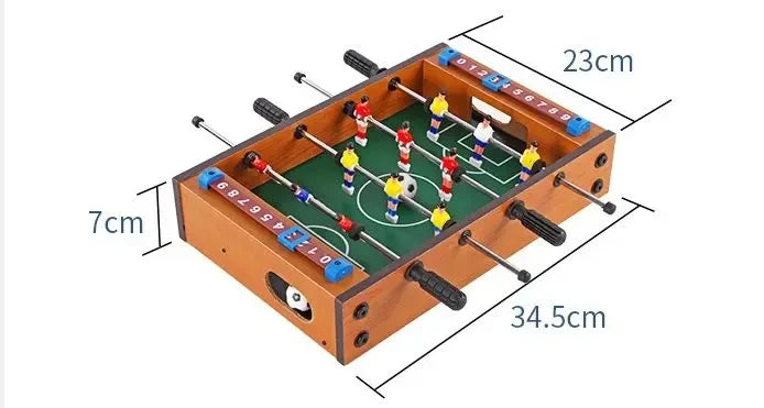 Dimenzije mini stonog fudbala za decu 34.5 x 23 x 7 cm