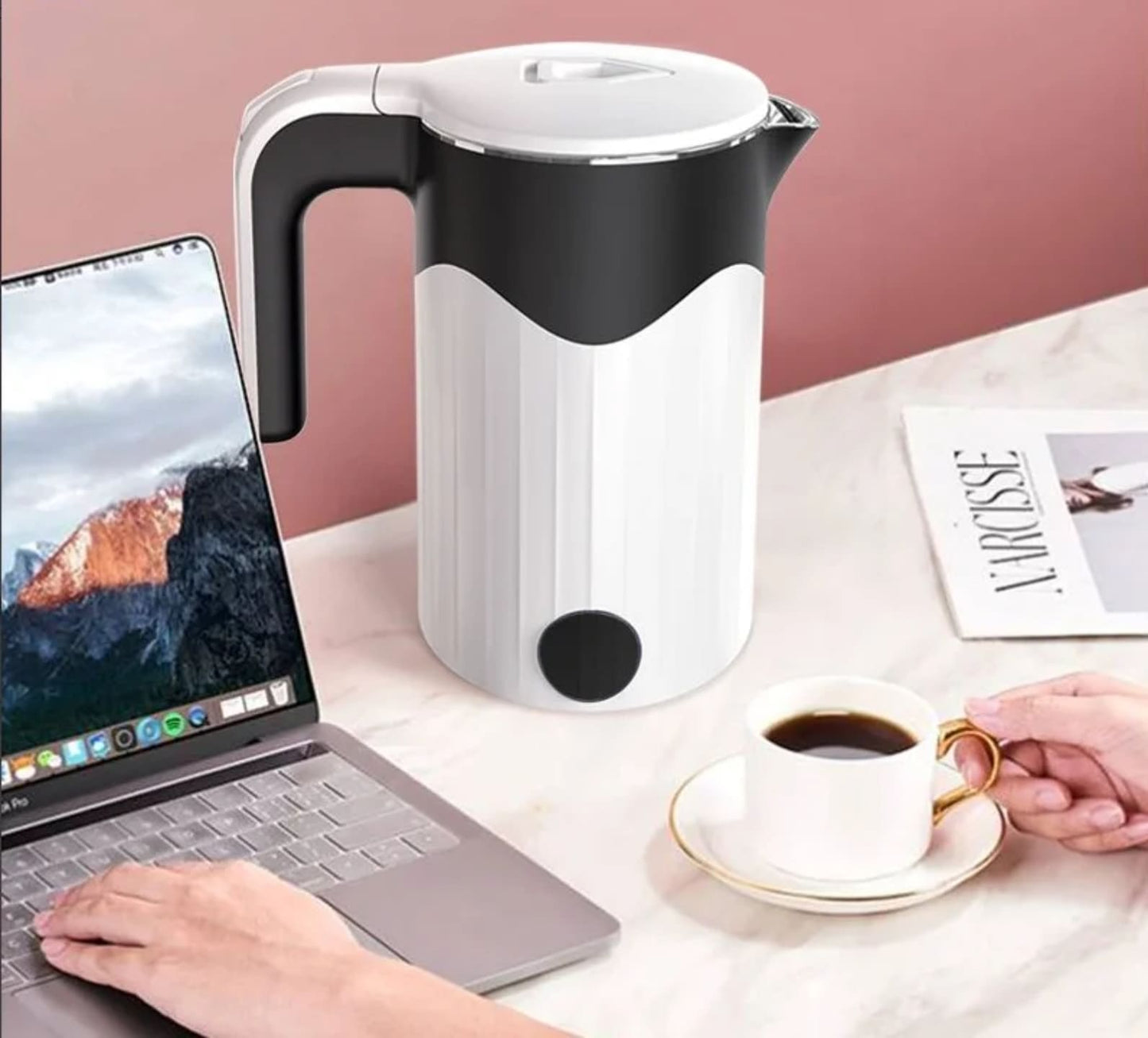 elektricni bokal za kafu i vodu pogodan za kancelariju