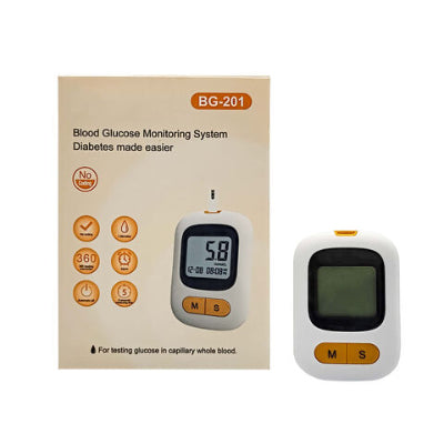 Kutija glukometar za secer trake lancete olovka za uzimanje uzorka krvi kontrola glukoze kompletan