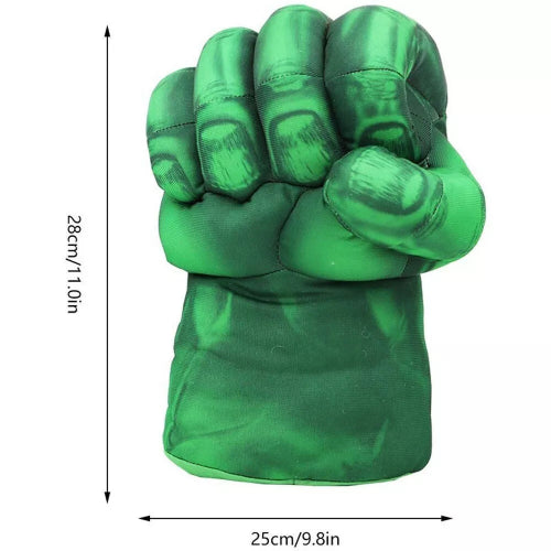 Hulk rukavica dimenzije 28cm x 25cm, kostim, maskenbal, igracka za decake, superheroj Srbija.