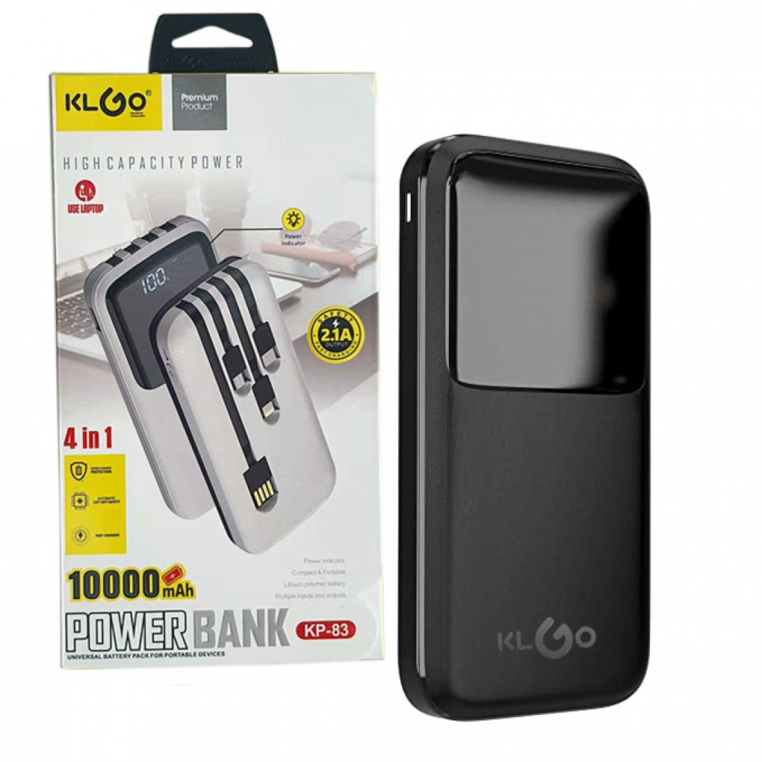 KLGO KP-83 Power Bank 10000mAh.