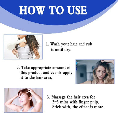 Koraci za pravilno nanosenje spreja za rast kose na teme za maksimalne rezultate.