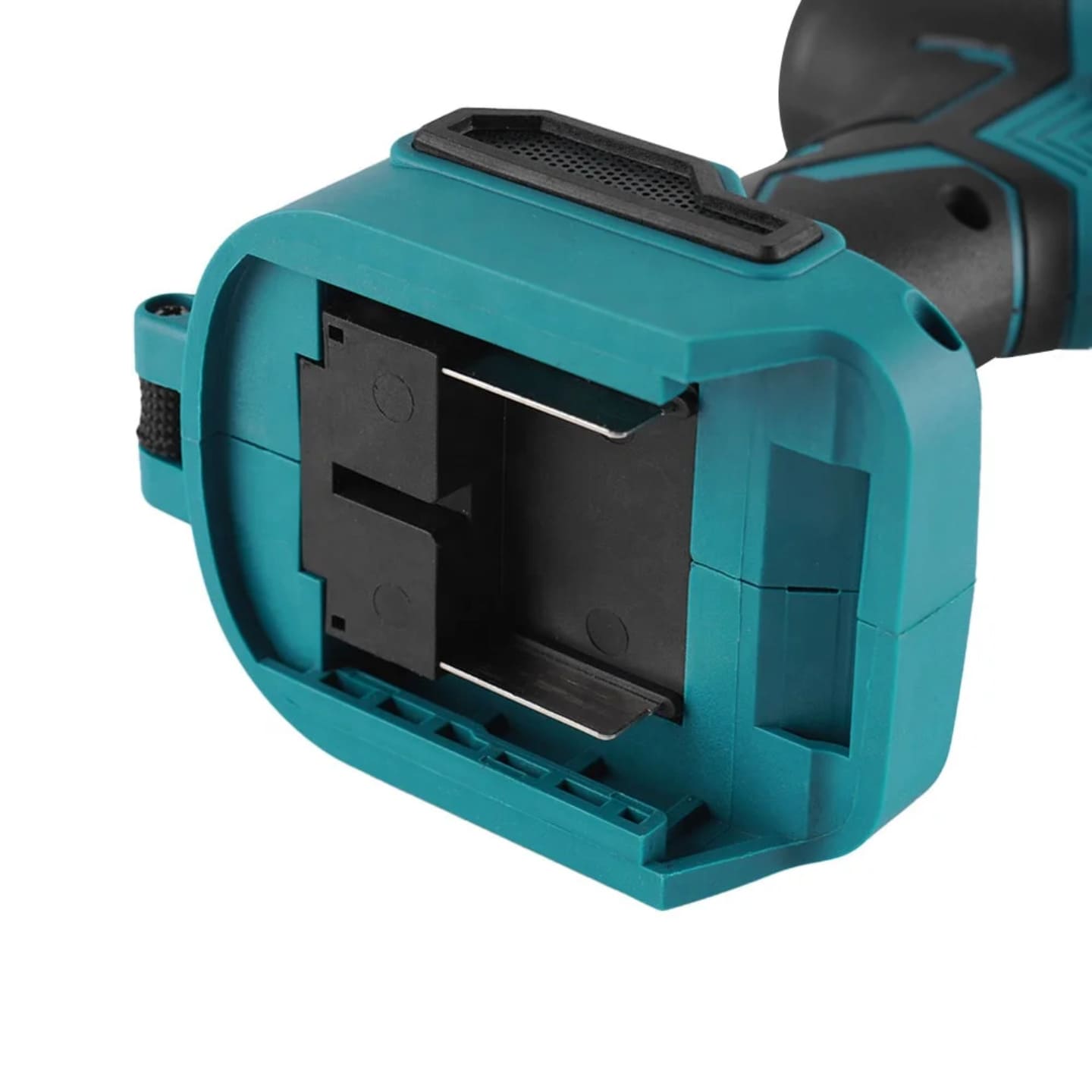 Donji deo akumulatorske recipro testere sa ležištem za bateriju, bežični električni alat za sečenje