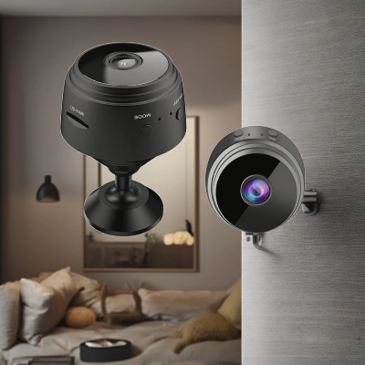 Mini WiFi kamera, ugradnja i detekcija pokreta. Visok kvalitet slike, za danju i nocnu upotrebu.