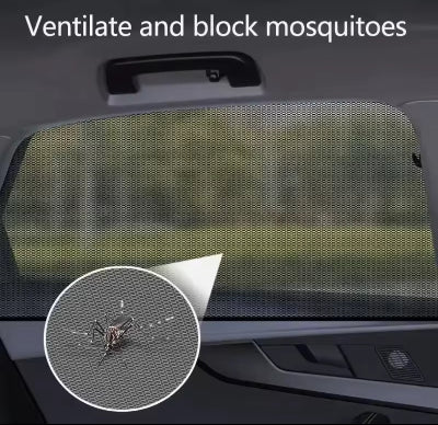 Mrezice za ventilaciju na prozorima automobila protiv komaraca i drugih insekata idealne za putovanje i kampovanje.