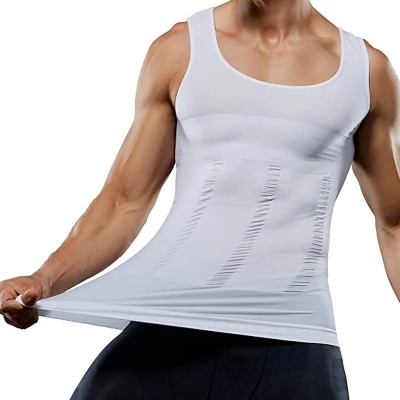 Muska stezna majica Slim N Lift za oblikovanje tela kompresivni top za stomak grudi i ledja smanjuje obim
