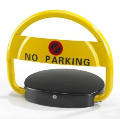 Cista slika parking barijere sa natpisom NO PARKING automatski cuvar za rezervaciju parkinga sa senzorom
