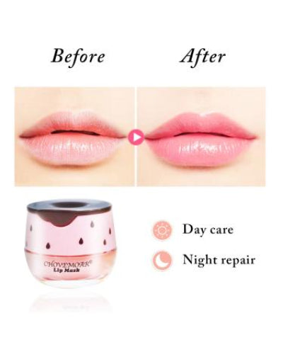 Prikaz efekta Pilaten lip maske pre i posle upotrebe. Nega i hidratacija za mekane i glatke usne.