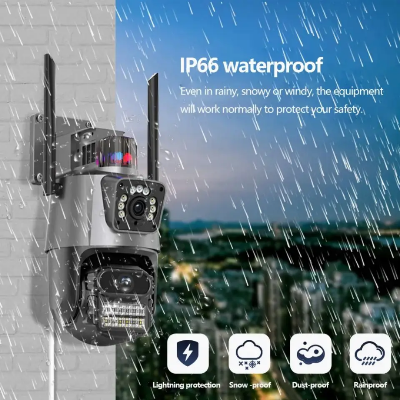 PTZ kamera IP66 vodootporna i otporna na prasinu idealna za spoljasnju upotrebu video nadzor u svim vremenskim uslovima