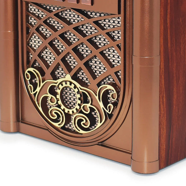 Detalj zvucnika retro vintage radija