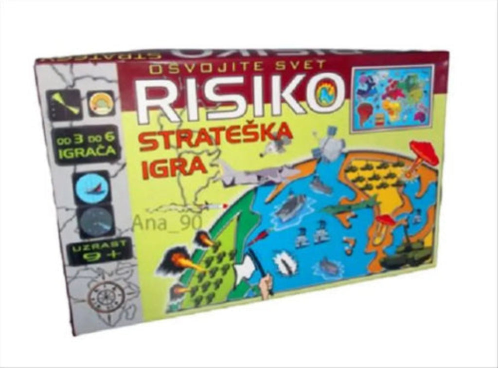 Risiko drustvena igra SRB - Azijashop
